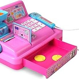 Genie’s Toy Bus Peppa Pig Cash Register – Official Licensed Pretend Play Toy with Scanner, Calculator & Play Money | Interactive Learning Toy for Boys & Girls | Kids Ages (3+)-image-39
