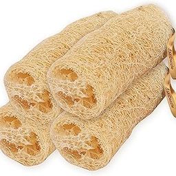 Midazzle 100% Natural Body Scrubber Loofah for Bathing (Long) (Pack of 4)-image-40