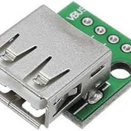 USB Female to 2.54mm Breakout Board with Direct 4P Adapter Board-12