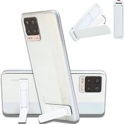 MAK Phone Kickstand, Vertical and Horizontal Stand, Adjustable Angle, Compatible with iPhone & Any Other Cellphone, White-picture-32