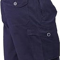 | Men's Sand Done Solid Bermuda Shorts | Cotton Lycra Comfort Fit | Elastic Waist | Side & Back Pockets | Casual Wear-image-34