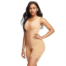 Letresor Bodysuit Women Waist Trainer Bodysuit Slim Full Body Shapewear Seamless Round Neck Jumpsuits Tummy Control Tops With Hook And Eye.-image-95