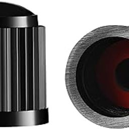 ACUTAS Universal Stem Covers for Cars, SUVs, Bike and Bicycle, Trucks, Motorcycles Heavy-Duty, Airtight Seal Tire Valve Caps (Black, Pack of 50)-image-23