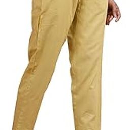 Cotton Casual Pant for Women's | Ankle Length Regular fit Cotton Trouser | Straight Fit Pants for Formal, Office, Casual and Daily Outdoor Lifestyle-image-115