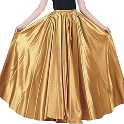 Girl's Silk Umbrella Skirt 40" with 8-9 Metre Flare-image-25