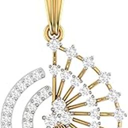 pc jeweller Yellow Gold and Solitaire Pendant for Women-picture-20