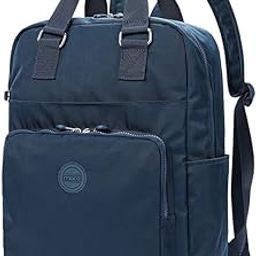 Classic Laptop Backpack for Men, Women & Students | Water-Resistant College & Office Bag | Lightweight Travel Daypack for School & Daily Use (Navy)-12