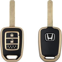 ABUNDANCE TPU Key Cover Compatible for Honda City | Amaze | WRV | Elevate etc-31