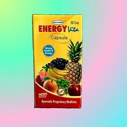 Green Herbs Energy Vita Capsule Ayurvedic Capsules, 50 Capsules, Pack of 1-32