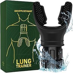 SHOPPOSTREET Breathing Trainer, Respiratory Muscle Trainer, Improve Breathing Ability, Lung Breathing Trainer, Breathing Enhancer,Increased Sports Breathing Fitness, Lungs Exercise Equipment (1)-27