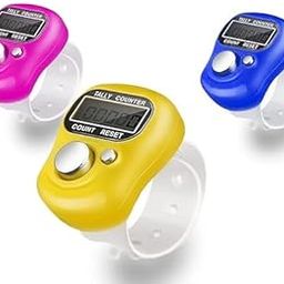 Multiuse Mini Hand Tally Finger Ring Counting Device, Jap Counting Device for Mantra Jaap, Digital Head Electronic Tally Counter, 5 Digit (99999) Counter Pack of 1-image-91