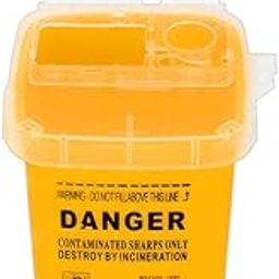 Waste Box Medical Waste Bin Needle Waste Box Trash Container with Lid-image-8