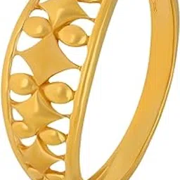 malabar gold & diamonds Malabar Gold and Diamonds Gold Ring for Women | Ring for Birthday, Wedding, Anniversary & Valentine's Day Gift-picture-28
