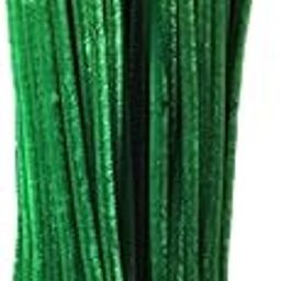 Beads & Craft: Craft Pipe Cleaner 12" Color for DIY Crafts, Scrapbooking, DIY Accessory (Pack of 100 Pcs) (Bottle Green)-picture-32