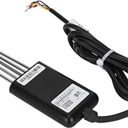Ubervia Conductivity Detector, RS485 5Pin Soil PH NPK Sensor, Convenient Soil EC Sensor, High Quality Durable Garden for Scientific Experiment-image-26