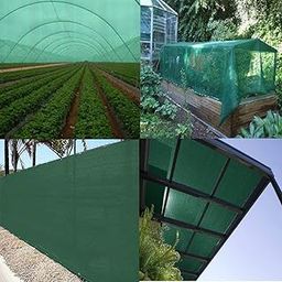 HIPPO - Green 90% - Shade & Garden Net - 2mt x 10mt - with Utility Border, UV Stabilized & Dimensional Stable-18