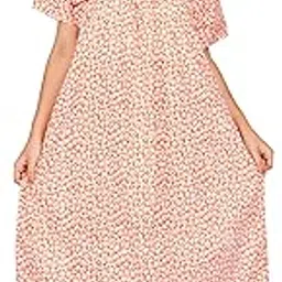 breezly Women's Pure Cotton Night Dress Nighty for Women Multicolour-picture-7