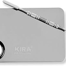 URBAN BOX Stainless Steel Makeup Mixing Palette for Beauty Costmetic.Makeup Palette For Nail Art Makeup-image-77