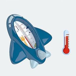 SECRET DESIRE Water Thermometer Bath Thermometer for Swimming Infant Newborn Bathroom blue-10