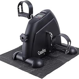 Gmefvr Foldable Pedal Exerciser Bike, Mini Portable Home Fitness Exercise Bike with Monitor, Anti-Skid, None Slip, Resistance Adjustable-picture-19
