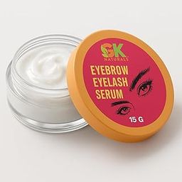GK Naturals Eye Brow & Eye Lashes Growth Serum For Men & Women (15 Gms) With Castor | Vitamin E Alovera & Lavendra Oil - 15 Gms) MFN-image-36