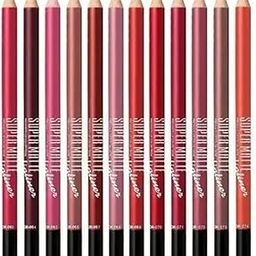 FITBYTE Lip Liner Pencil Set, 12 Colours, Waterproof, Matte, Long-Lasting, Smudge-Proof-22