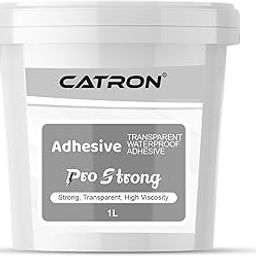 Catron Art Clear Waterproof 1L Transparent Glue for Roof Leakage Crack Seal Agent Roof Water Leakage Solution Water Proof Glue Resin Epoxy for for Crafts and Repairs for Cement, Marble-picture-12