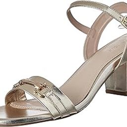 Women's Open Toe Block Heels-1