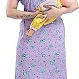Soulemo Women Cotton Maxi Nighty-29