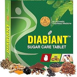 AMBIC Diabiant Sugar Care Tablet - 30 Herbal Diabetes Tablets, Ayurvedic Diabetic Care Medicine, Helps Maintain Healthy Sugar Levels, Regulates Blood Glucose, Improves Metabolism Level-image-77