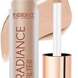 Insight Cosmetics Radiance Filter | Liquid Highlighter With Radiance Finish | Waterproof, Easily Blendable Illuminator For Face Makeup, 11gm(FD40-Medium Beige)-image-13