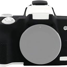 SUPERNIC Silicone case Compatible for Canon EOS M50 /EOS M50 Mark II Camera Protective Rubber Case - Black-image-17