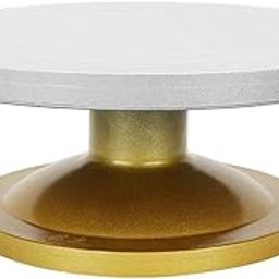 Ubervia Pottery Wheel Turntable Ceramic,Thick Sculpture Metal Ceramic Machine Pottery Wheel Rotating Table Turntable Clay Modeling Model Hand-Made Turntable Ceramic #2-30cm-image-87