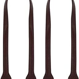 SUPVOX 2pcs 24 Leather Purses Straps Leather Bag Handles Replacement Purse Straps Handbag Bag Wallet Straps (Dark Brown)-image-31