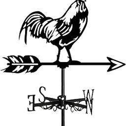 LOOM TREE® Weathervane Metal Weather Vane for Farmhouse Roof Mount Farm | Yard, Garden & Outdoor Living | Garden Decor | Weathervanes-image-22