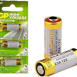 Taapsee 23A Alkaline Battery 12V High Voltage Cell Batteries for Car Remote Control Lighter & Ther Electronics 23AE-C5 A23 MN21 LRV08 (Pack of 3)-image-72