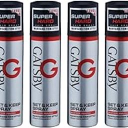 Gatsby Japan Set & Keep Hair Spray - Super Hard, 66ml (Set of 6)-23