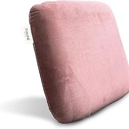 RINIPO Memory Foam Square Cushion for Car, Sofa, Diwan, Bed, Chair & Couch, Premium Decorative Square Cushion, Throw Pillow for Back Support, Durable, Velvet Pink, Pack of 1(18"x 18"x 4")-image-34
