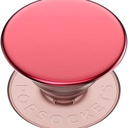 PopSockets: PopGrip Extendable Base and Handle with Interchangeable Top for Smartphones and Tablets Aluminium Rouge-30