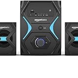 amazon basics Wired 4.1 Multimedia Speaker with Remote | 40W RMS | Bluetooth v5.3 | Aux in, USB, Micro TF Card | Compatible with TVs, Smart Phones, Tablets, PCs (Black)-image-64
