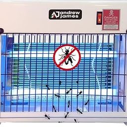 Andrew James Electric Insect Killer - Durable UV Light Bug Zapper for Home and Office | Fully Metal Body - 1 Year On Site Warranty (20 Watt)-image-58