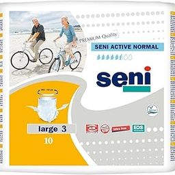 Seni Active Normal Adult Pull Ups - 10 Pieces Large (Pack of 6)-image-28