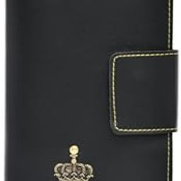 Customized Leather Unisex Travel Wallet | Personalized Passport Holder with Name & Charm for Men and Women (Black)-image-21