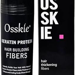 Stylazo Osskie Keratin Hair Building Fibers Bottle 28g (Black)-image-94