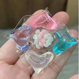 5-in-1 Laundry Detergent Pods – Pack of 50 | Advanced Gel Capsules for Front & Top Load Washing Machines | Power Clean, Softening, Fragrance Boost | No Spill, Travel Friendly (50)-image-45