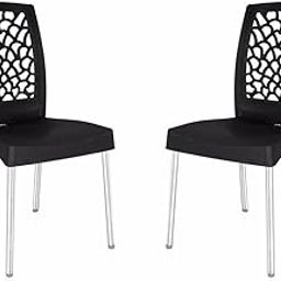 Nilkamal NS19SS Plastic Mid Back with Arm Chair | Chairs for Home| Dining Room| Bedroom| Kitchen| Living Room| Office - Outdoor - Garden | Dust Free |100% Polypropylene Stackable Chairs | Set of 2-image-35