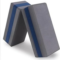 Crown Cult Yoga Block (Set of 1) to perform yoga High Density Foam Yoga Bricks for Stretching, Balancing, for Women & Men for Home, Gym, Pilates & Workout-64