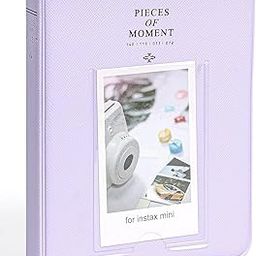 Mini Photo Album for Fujifilm Instax Mini – 64 Pockets Holds 3-Inch Films – Compatible with Instax Mini 7s/8/9/11/90/Evo/LiPlay, Polaroid – Lilac Purple-image-61
