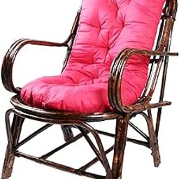 Novelty Cane Art Rattan Easy Chair with cushion-image-54