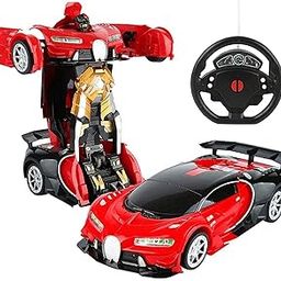 Hemtik Remote Control Steering Robot Transform Car Toy for Kids-image-97
